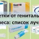 Таблетки от генитального герпеса: список лучших средств и отзывы