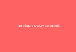 Что общего между ветрянкой и герпесом
