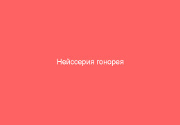 Нейссерия гонорея Проявление Лечение