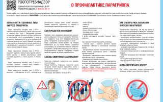 Парагрипп симптомы и лечение вируса у детей и взрослых
