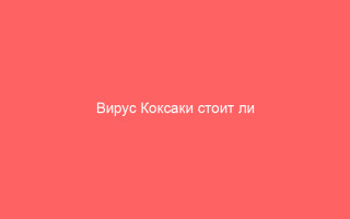 Вирус Коксаки стоит ли бояться