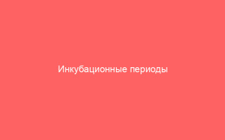 Инкубационные периоды герпеса все типы и их особенности